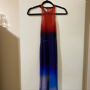 Off white sheer dress